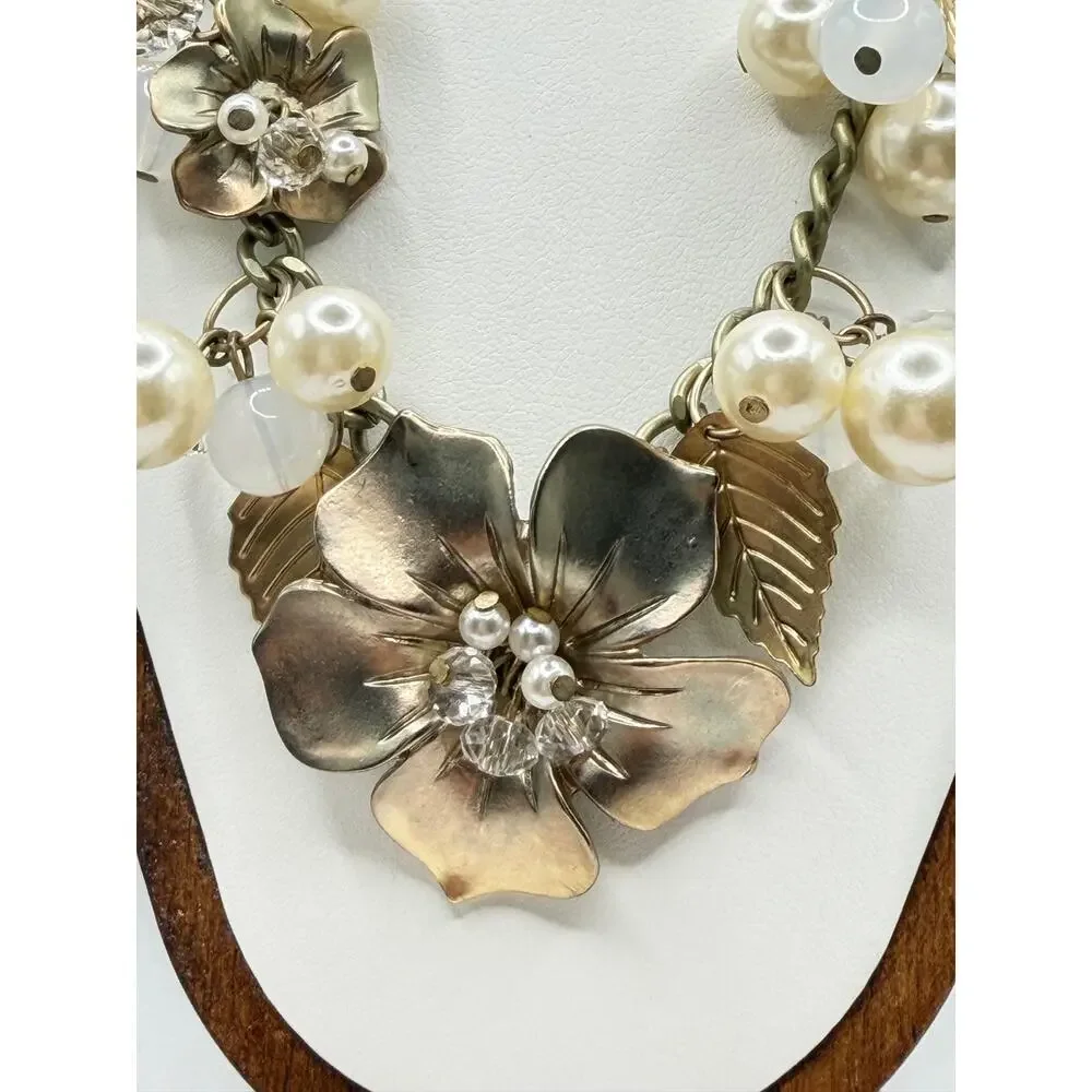 Gold Statement Necklace Set – 2 Pc Mixed Designs